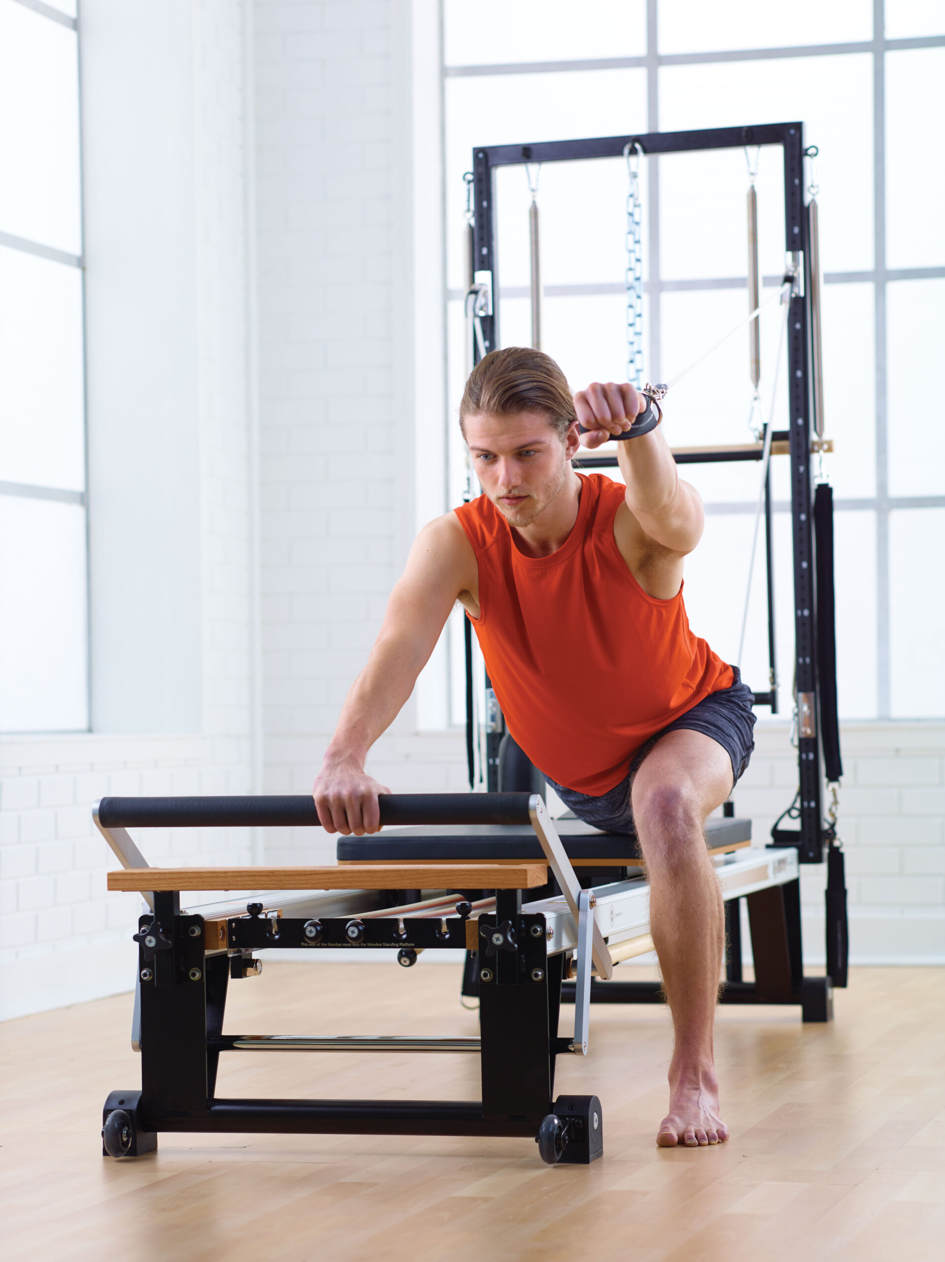 Merrithew V2 Max Plus Reformer csomag függőleges kerettel (torony) - Image 5