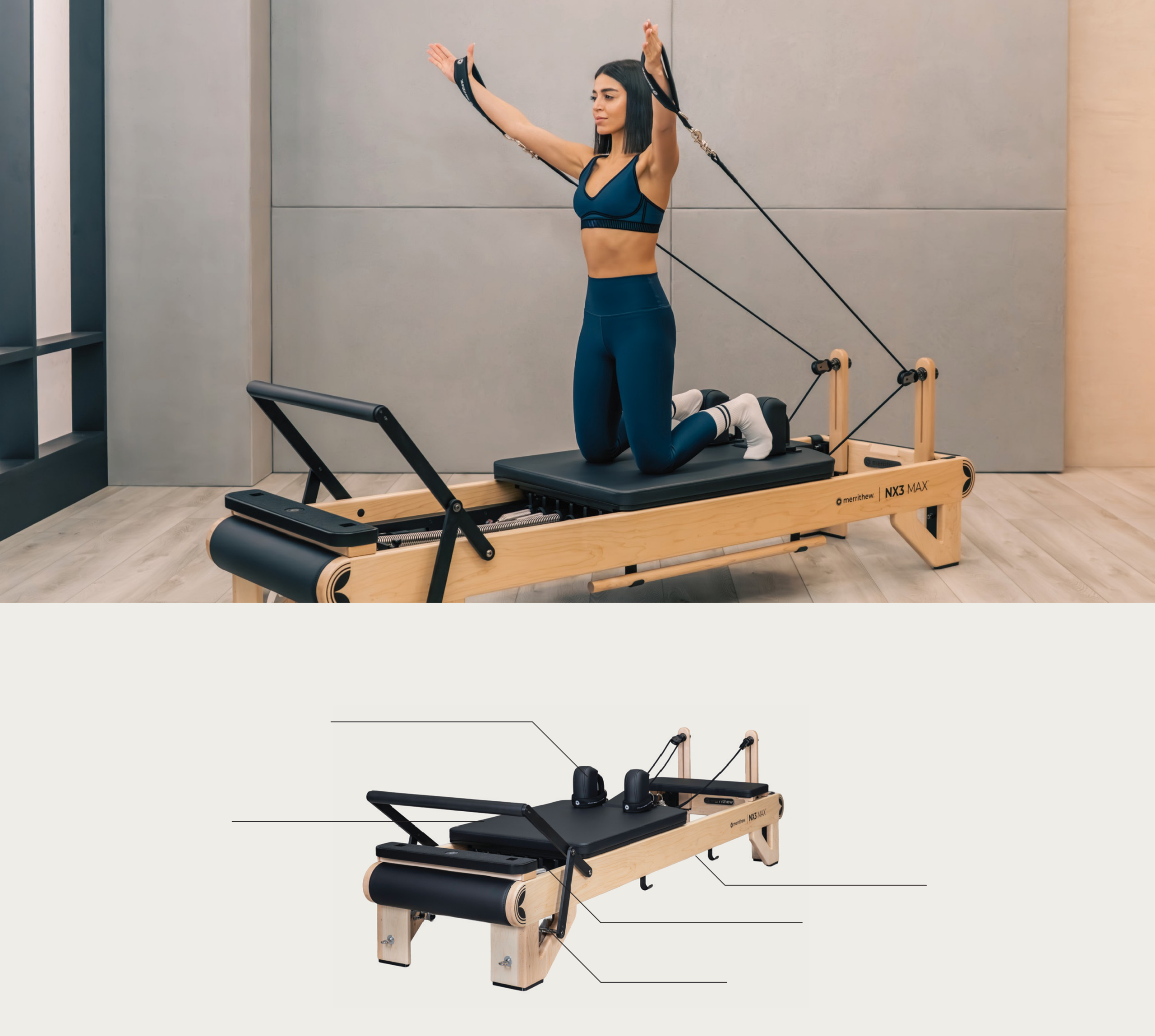 Merrithew NX3 Max Reformer 2026 ÚJ - Image 8