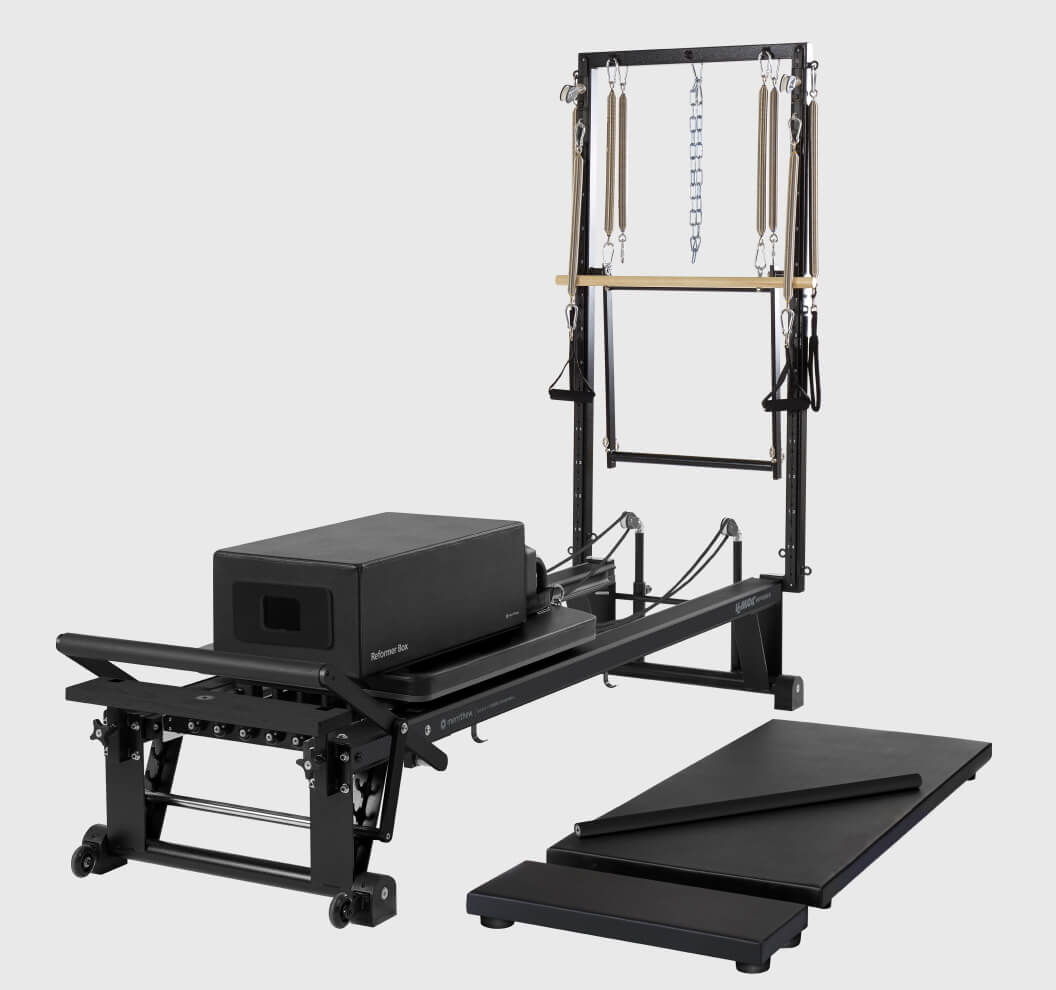 Merrithew V2 Max Plus Jet Black csomag - függőleges kerettel (toronnyal), ajándék Stability Chairrel - Image 2